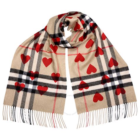 burberry love heart scarf|burberry scarf large check classic.